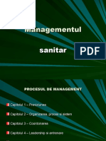 Managementul Sanitar