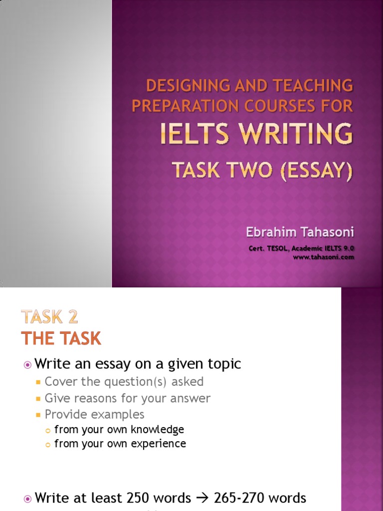 IELTS Writing Task 2 Guide | PDF | Argument | Paragraph