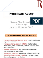 Penulisan Resep Kuuliah