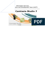 Using Camtasia Studio7