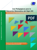 Alternativas Pedagogicas para La Educación Matematica S XXI