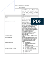 Lembar Kerja Review Penelitian