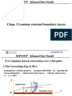 Chap. 3 Laminar External Boundary Layers