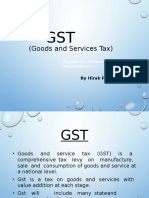 (Goods and Services Tax) : by Hirak Parmar