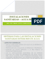 Instalaciones Sanitarias AGUA PDF
