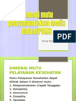 Dimensi Mutu Pel Kes