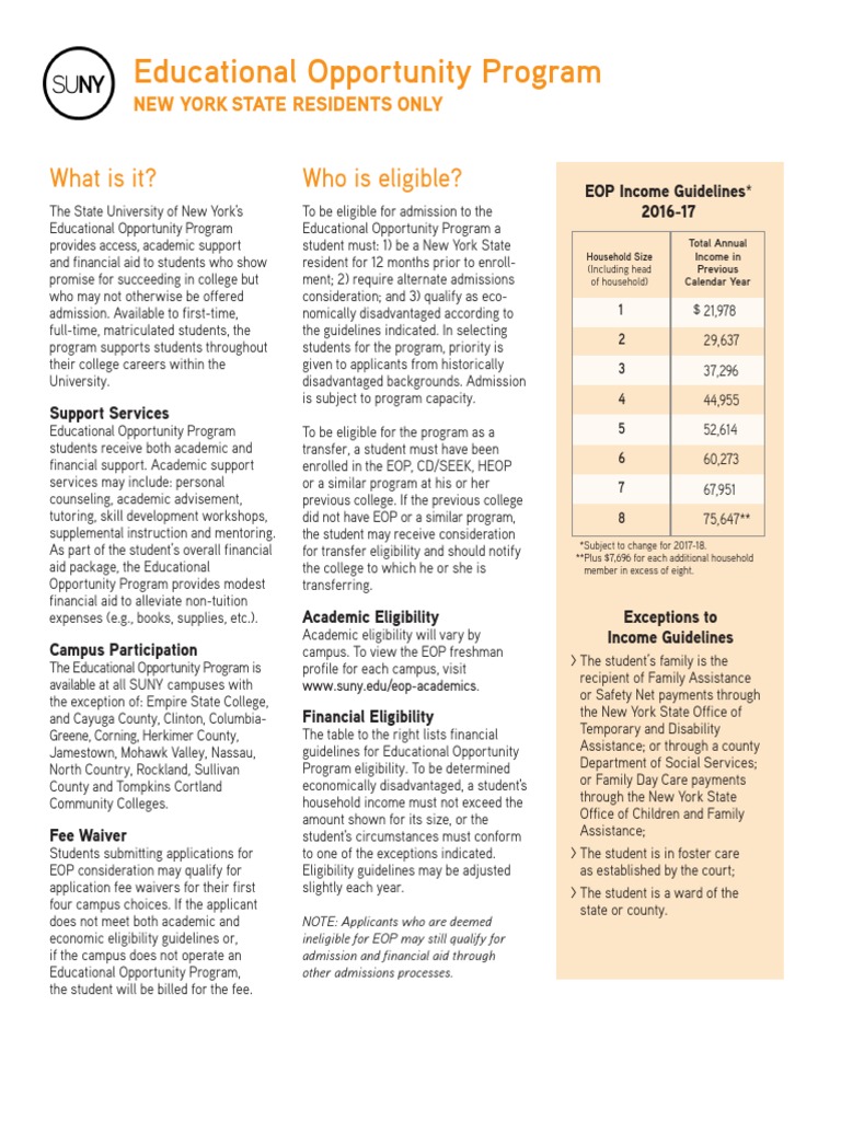 What Is Eop Financial Aid? – Educational Opportunity Program – QUQY