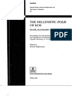 The Hellenistic Polis of Kos PDF