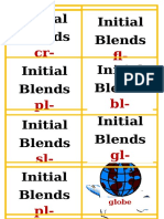 Consonant Blends