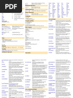 JAVA Quick Reference