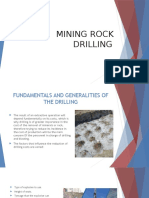 Mining Rock Drilling