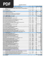 Orçamento - Residência Vale Das Brisas