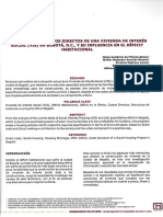 Análisis de Los Costos Directos de Una Vivienda de Interés Social en Bogotá y Su Influencia en El Déficit Habitacional PDF