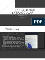 Corpus Alienum Extraocular