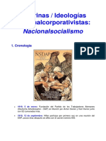 Doctrinas e Ideologías Nacionalcorporativistas. Nacionalsocialismo