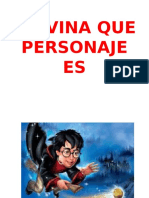 Adivina Que Personaje Es