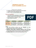 Informasi Jalur Tes PDF