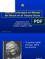 Manejo Del Shock en El Trauma Grave