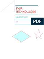 Svsr Technologies