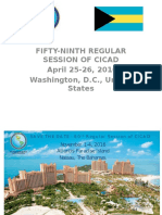 Fifty-Ninth Regular Session of Cicad April 25-26, 2016 Washington, D.C., United States