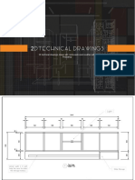 Dtechnical Drawings: 2D Technical Drawings, Drawn With Vectorworks and Modified With Photoshop
