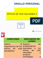 Diapositivas de Los Estilos de Vida Saludable 2016 