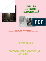 Istorie Economica