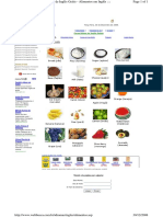 Foods in English