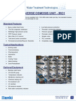 Industrial Reverse Osmosis IRO1