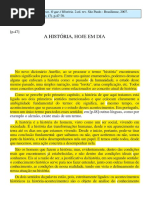 A História, Hoje Em Dia. in BORGES, V.P.