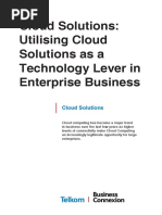 Cloud SolutionsWP V2.1 EVersion