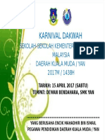 Label Buku Pelawat Karnival Dakwah