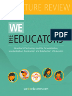 We The Educators - Literature Review (ENGLISH)