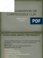 Assignment I - Mat Foundation in Compressible Clay