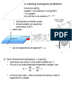 Approximations in Solving Transport Problems