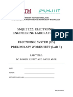 UTM-MJIT DC Power Supply and Oscillator Lab Guide