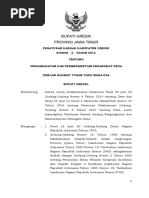 Download PERDA GRESIK Nomor 02 Tahun 2016 Terbaru by DESA HENDROSARI SN347093397 doc pdf