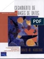 Procesamiento de Bases de Datos Fundamentos Diseno e Implementacion Escrito Por David M Kroenke PDF