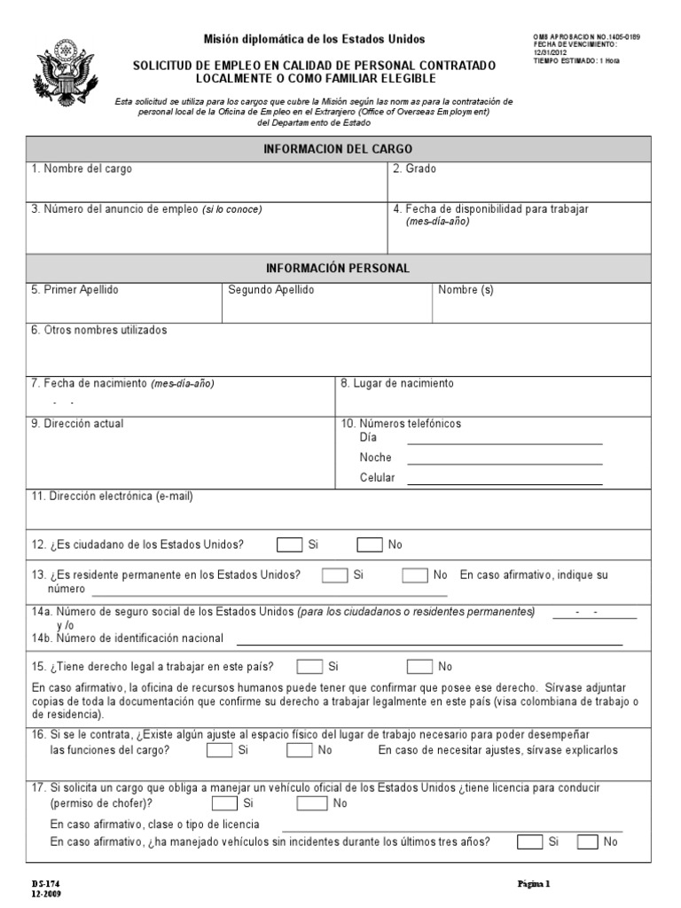 DS 174 Formato de Solicitud de Empleo Espanol.doc