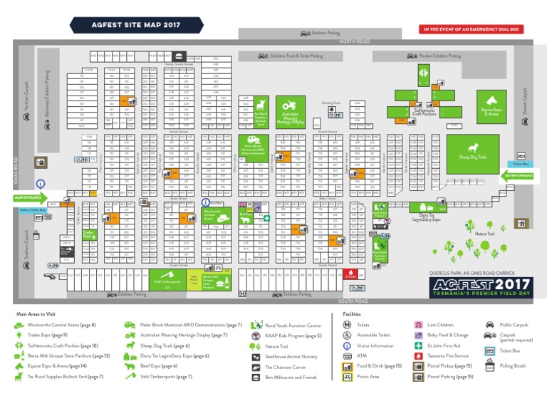 Agfest Site Map PDF