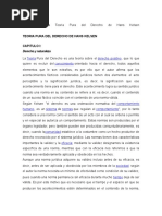 Análisis de La Teoría Pura Del Derecho de Hans Kelsen