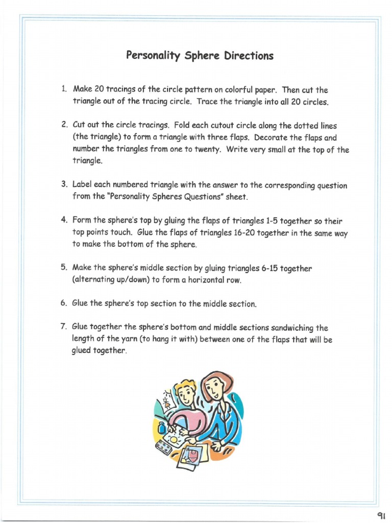 Personality Sphere | PDF