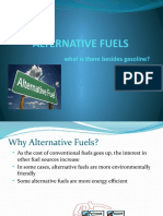 Alternative Fuels: What Is There Besides Gasoline?