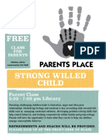 strong willed child parent class