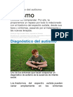 Diagnóstico Del Autismo