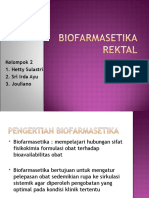 Biofarmasetika Rektal