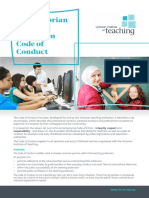 SACE Code of Professional Ethics Overview | PDF | Teachers | Profession