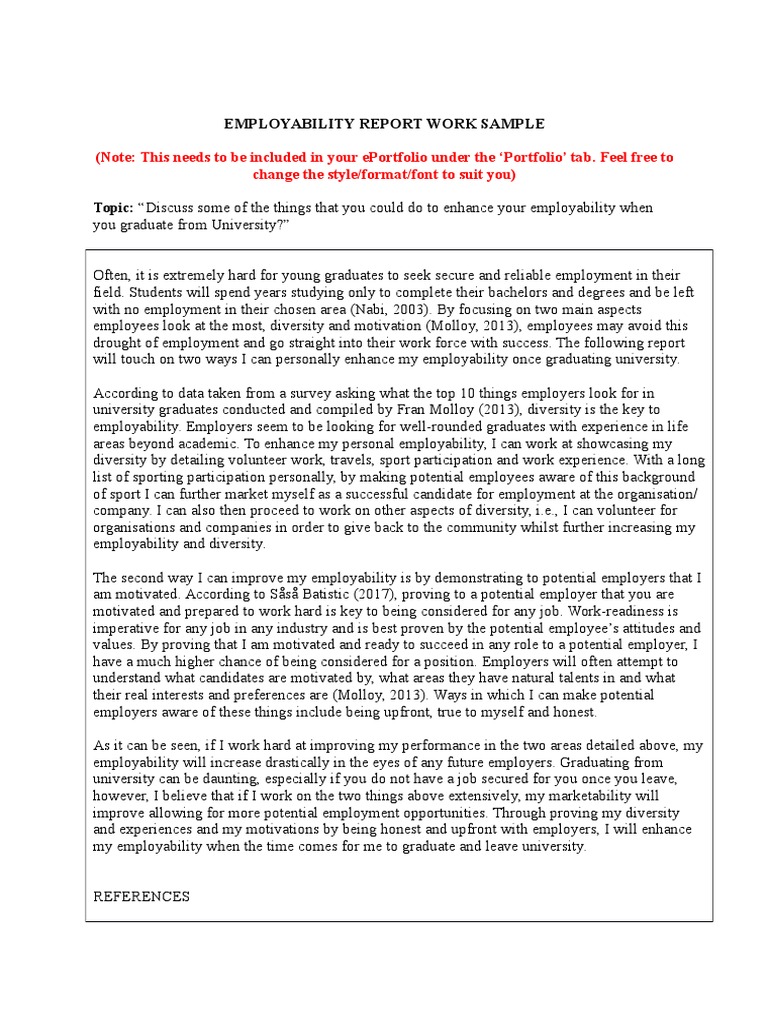 Enhancing Graduate Employability | PDF | Employment | Motivation