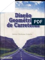 Cardenas Grisales James Diseno Geometrico de Carreteras PDF