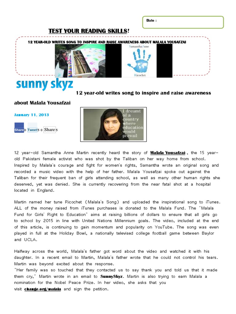 How To Test Your Reading Skills